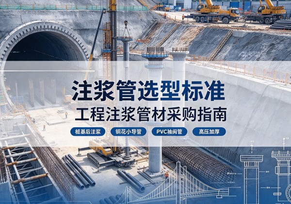 镇平注浆管选型标准